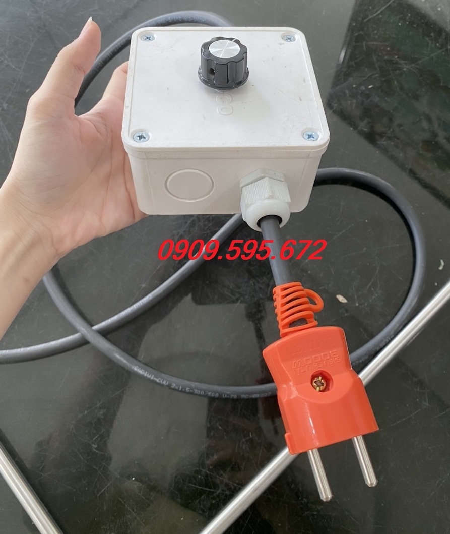 Điện trở cây 1 đầu bẻ chữ L có hộp điện